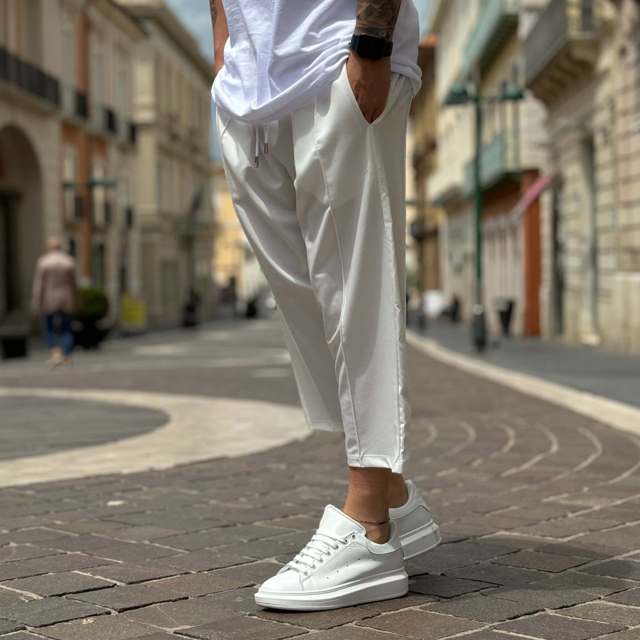 Pantalone japan bianco - FLAG STORE