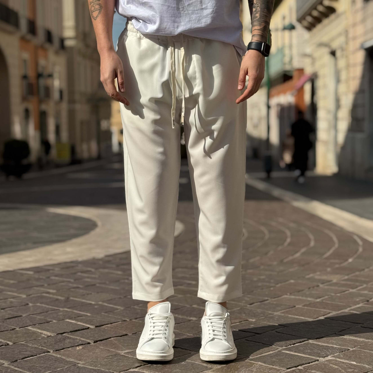 Pantalone japan morbido bianco 3.0 - FLAG STORE