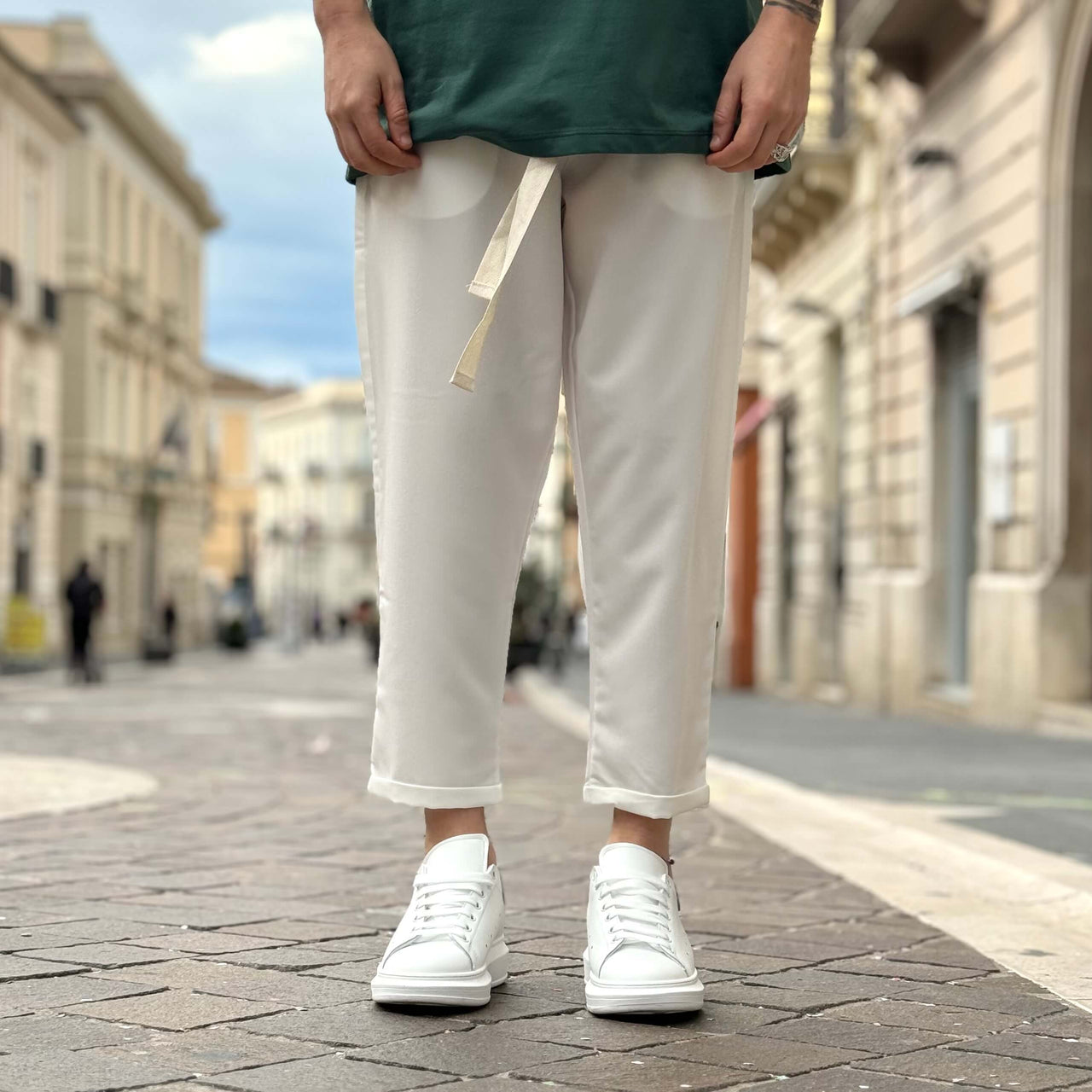 Pantalone japan morbido bianco 4.0 - FLAG STORE