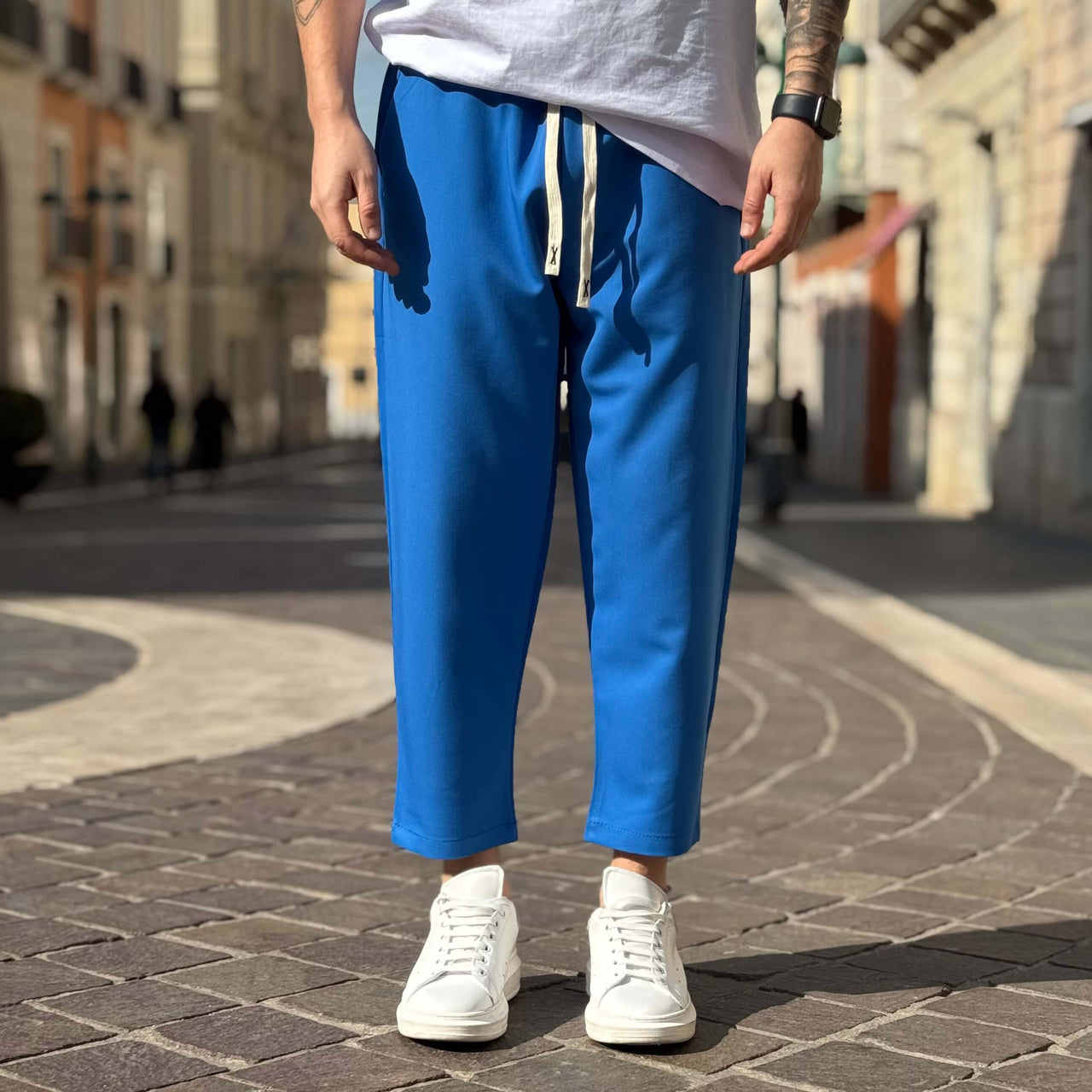 Pantalone japan morbido blu elettrico 3.0 - FLAG STORE