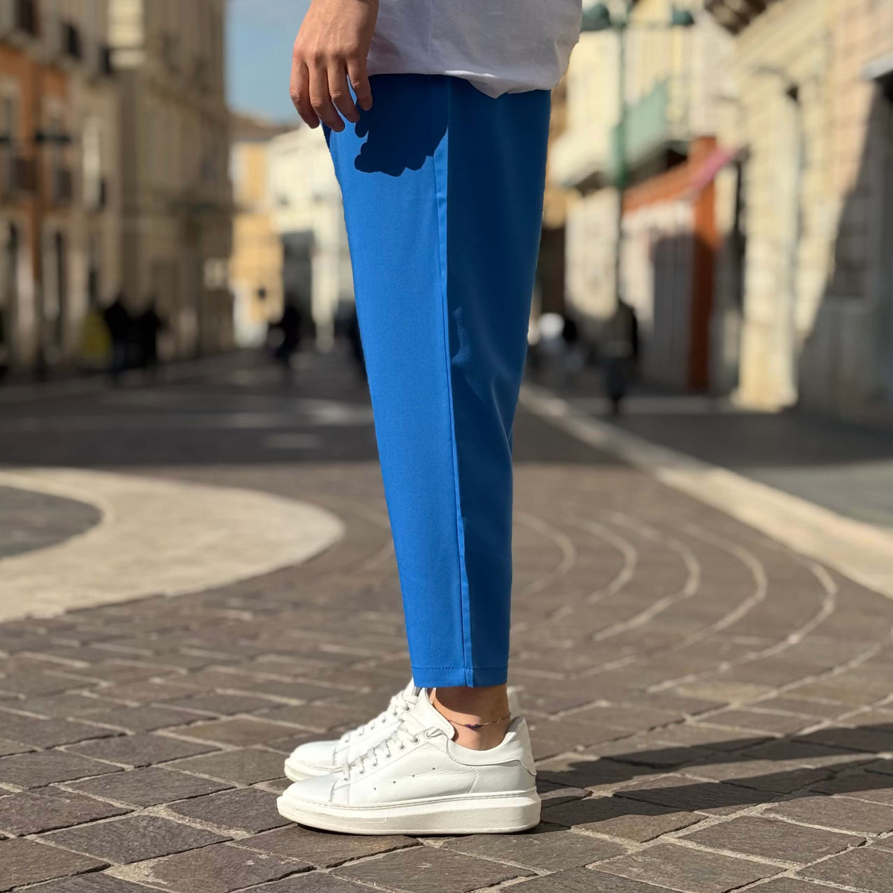 Pantalone japan morbido blu elettrico 3.0 - FLAG STORE