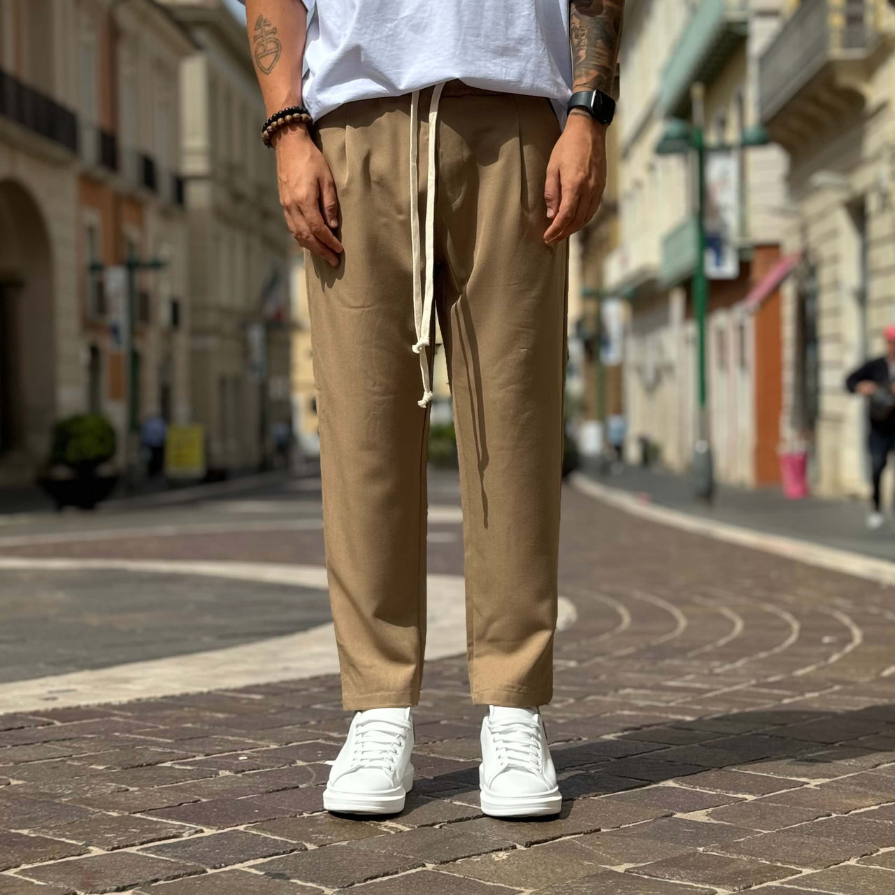 Pantalone japan morbido cammello 5.0 - FLAG STORE