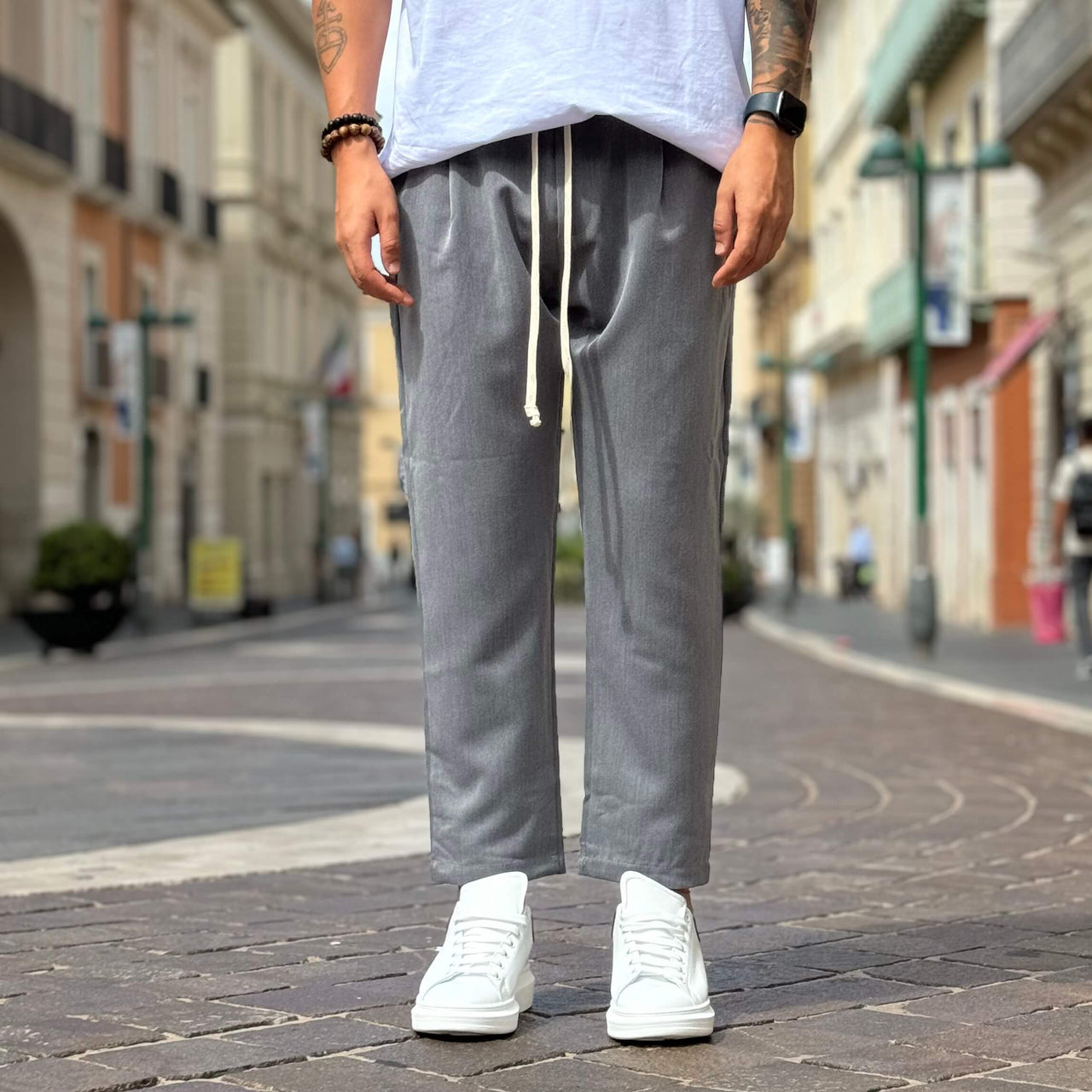 Pantalone japan morbido grigio 5.0 - FLAG STORE