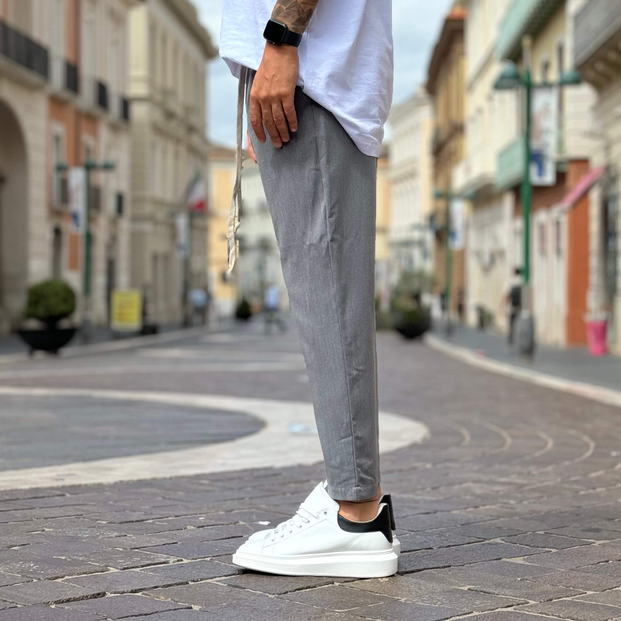 Pantalone japan morbido grigio 5.0 - FLAG STORE