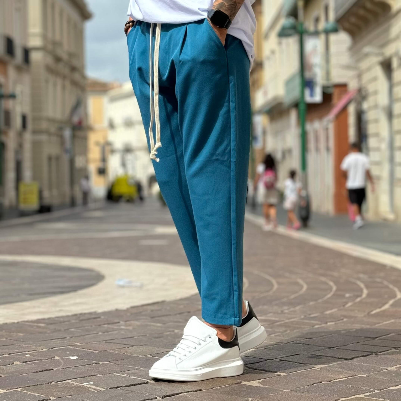 Pantalone japan morbido ottanio 5.0 - FLAG STORE