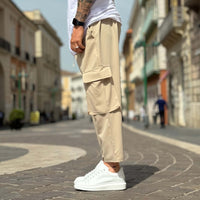 Thumbnail for Pantalone tasconato beige 2.0 - FLAG STORE