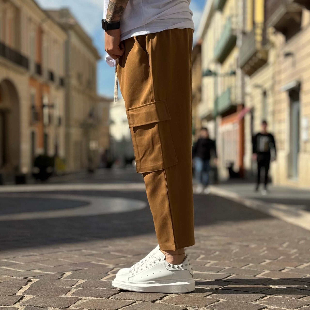 Pantalone tasconato beige 3.0 - FLAG STORE