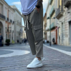 Champagne Japanese Pocket Trousers - FLAG STORE 