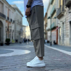 Champagne Japanese Pocket Trousers - FLAG STORE 
