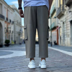 Champagne Japanese Pocket Trousers - FLAG STORE 