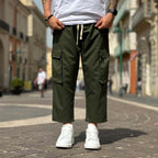 Green Japanese Pocket Trousers - FLAG STORE 
