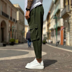 Green Japanese Pocket Trousers - FLAG STORE 