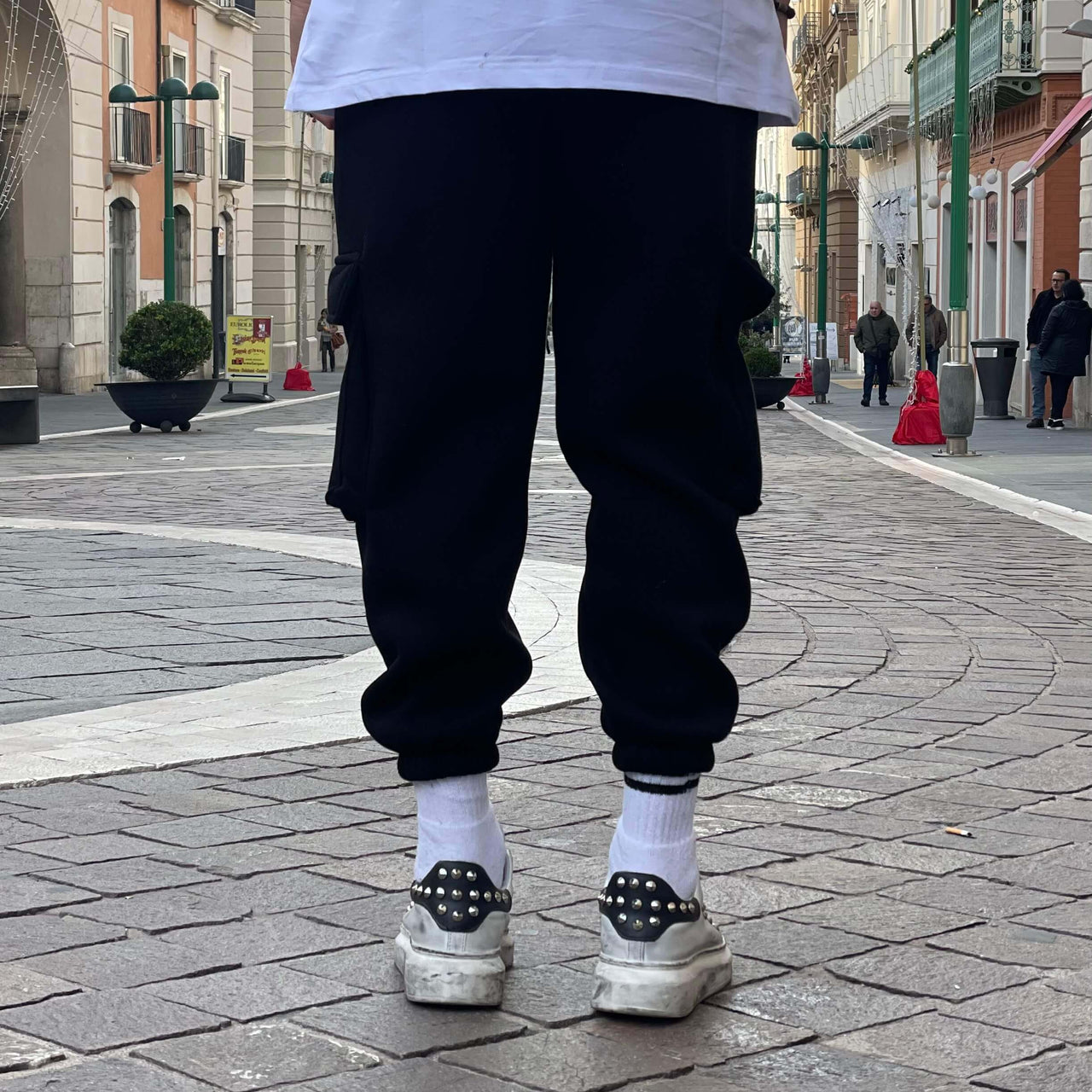 Pantalone tuta cargo