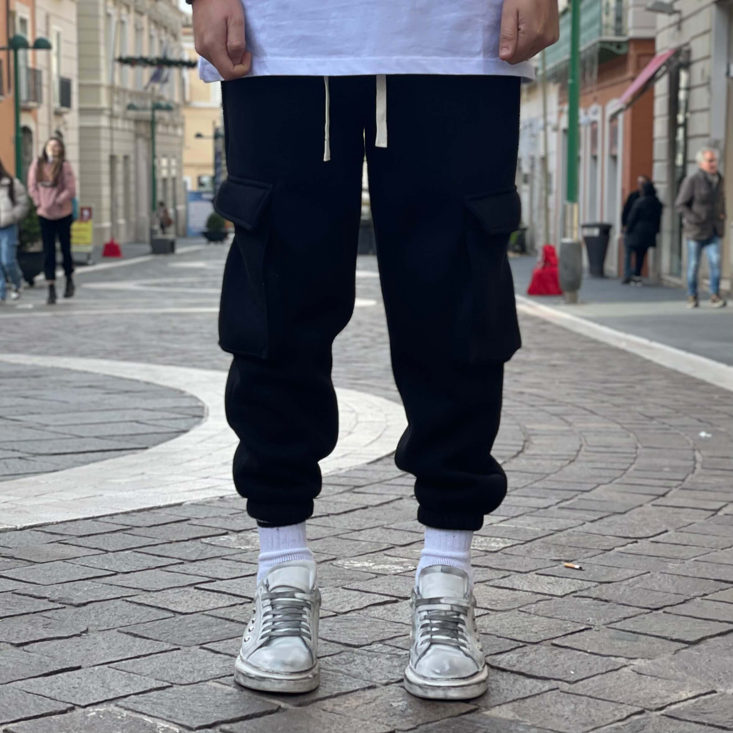 Pantalone Tuta Cargo