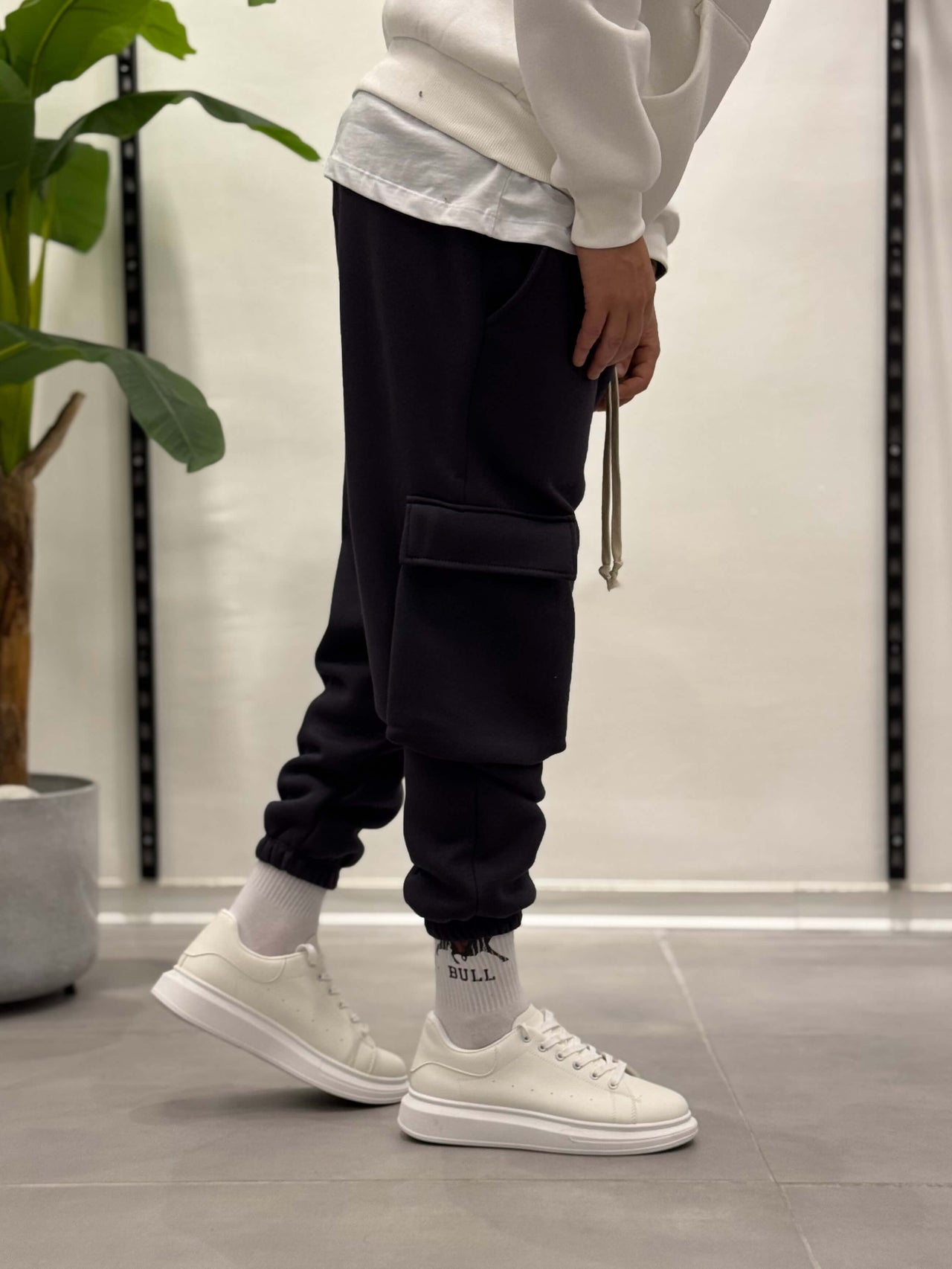 Pantalone tuta cargo