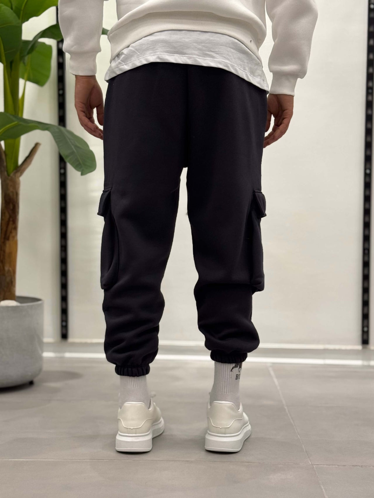 Pantalone tuta cargo