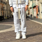Pantalaccio tuta gamba larga grigio - FLAG STORE