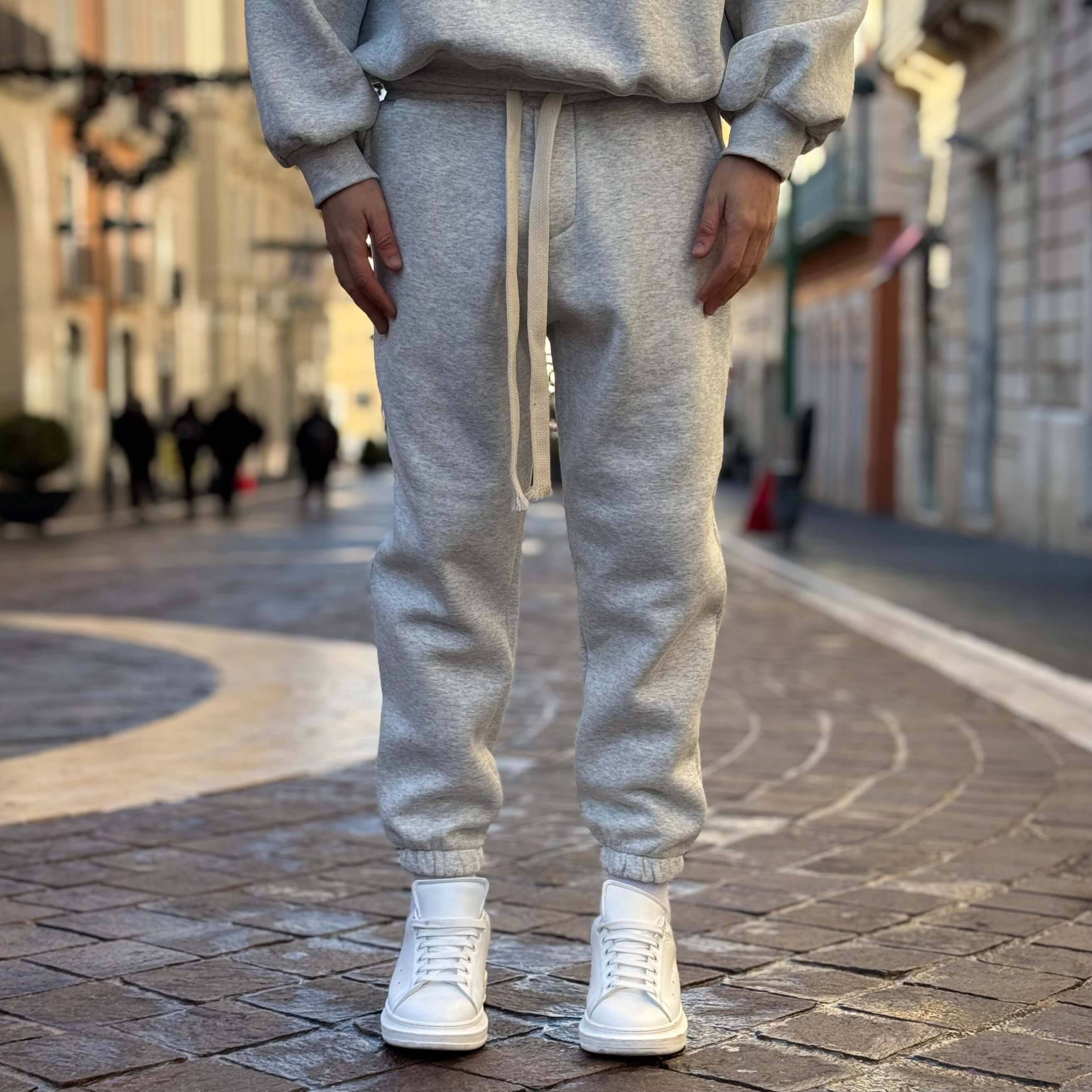 Pantalaccio tuta jogger grigio - FLAG STORE