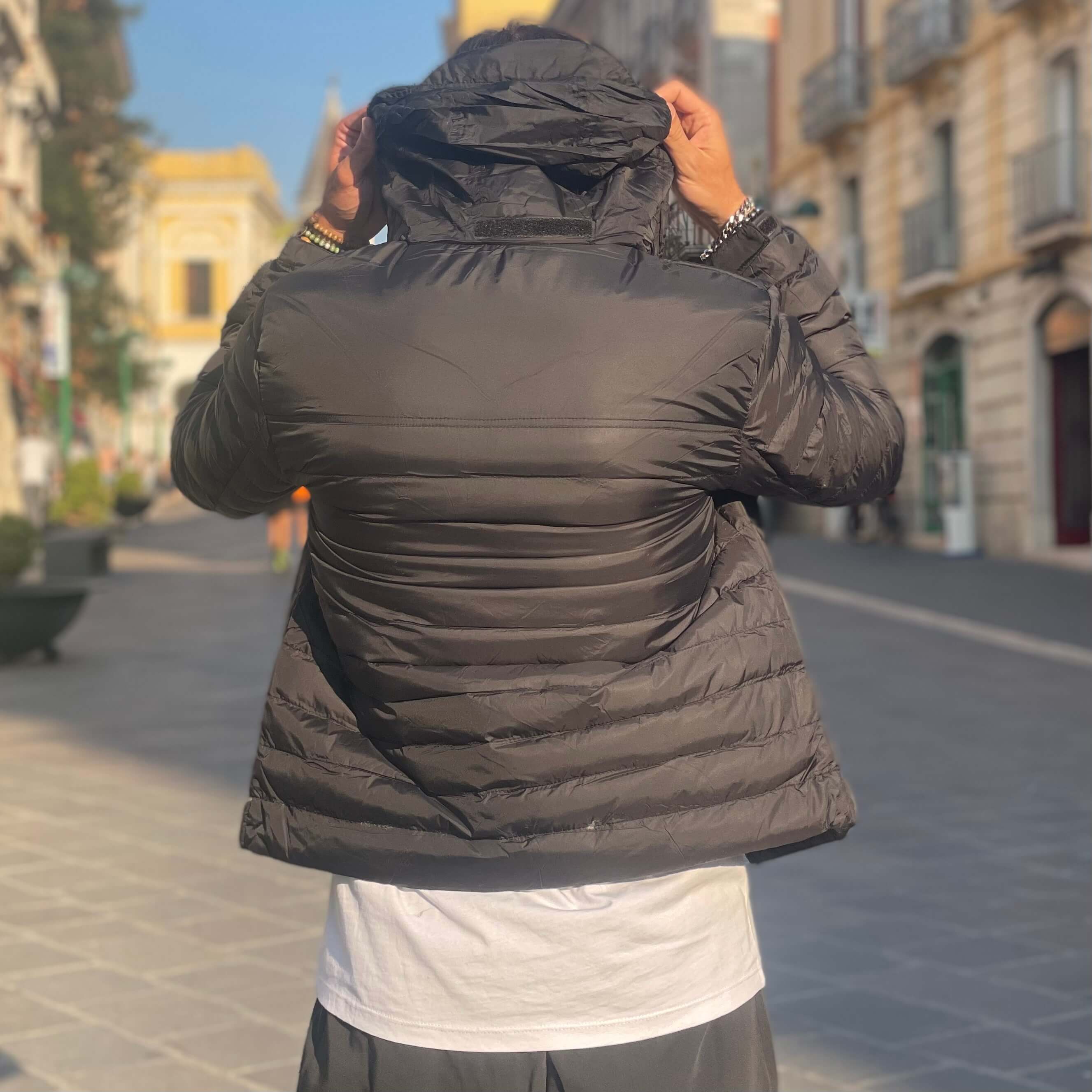 Piumino nero 100 grammi - FLAG STORE