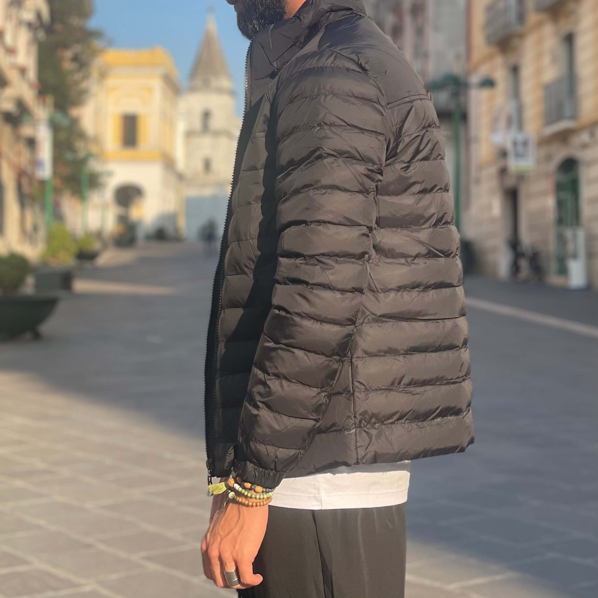 Piumino nero 100 grammi - FLAG STORE