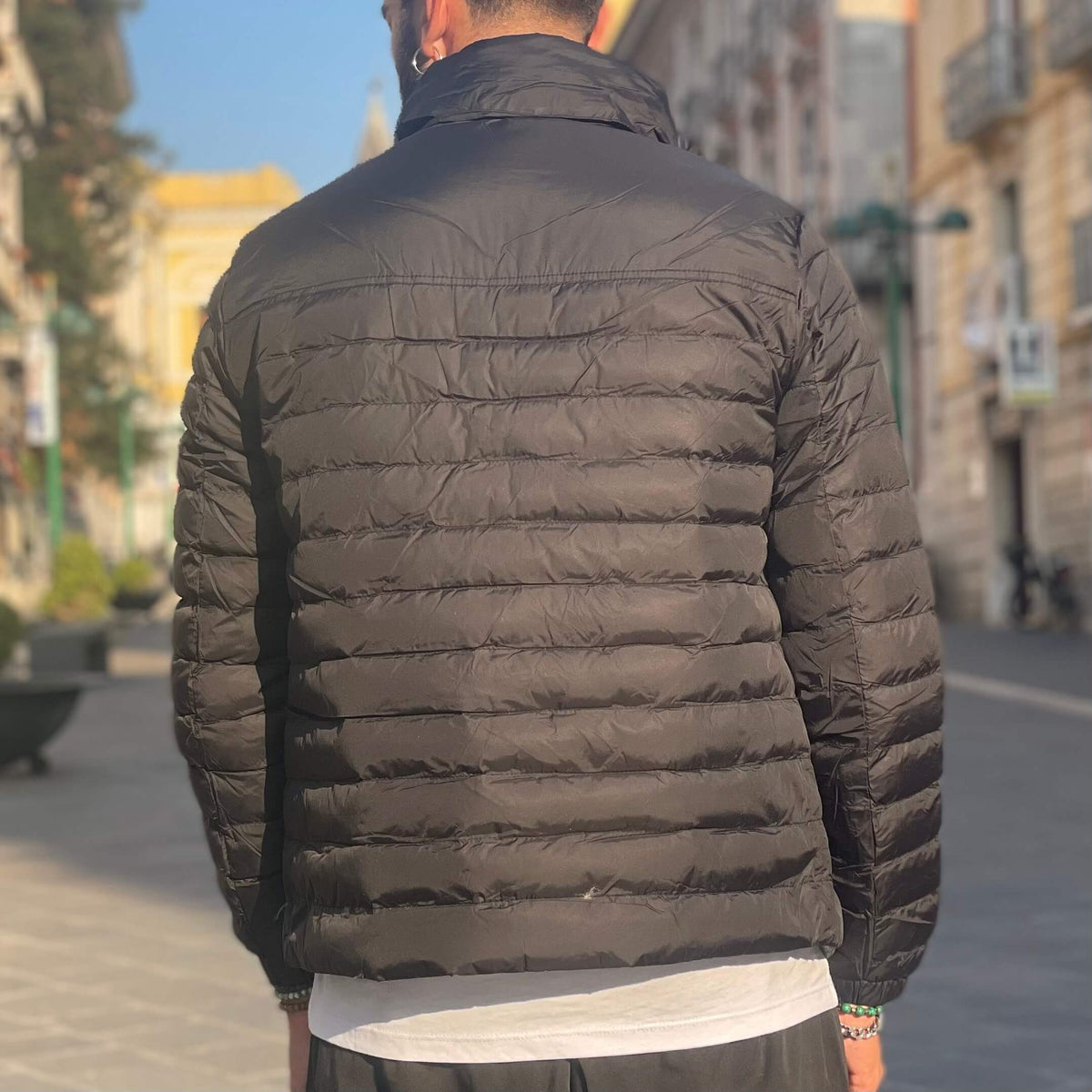 Piumino nero 100 grammi - FLAG STORE
