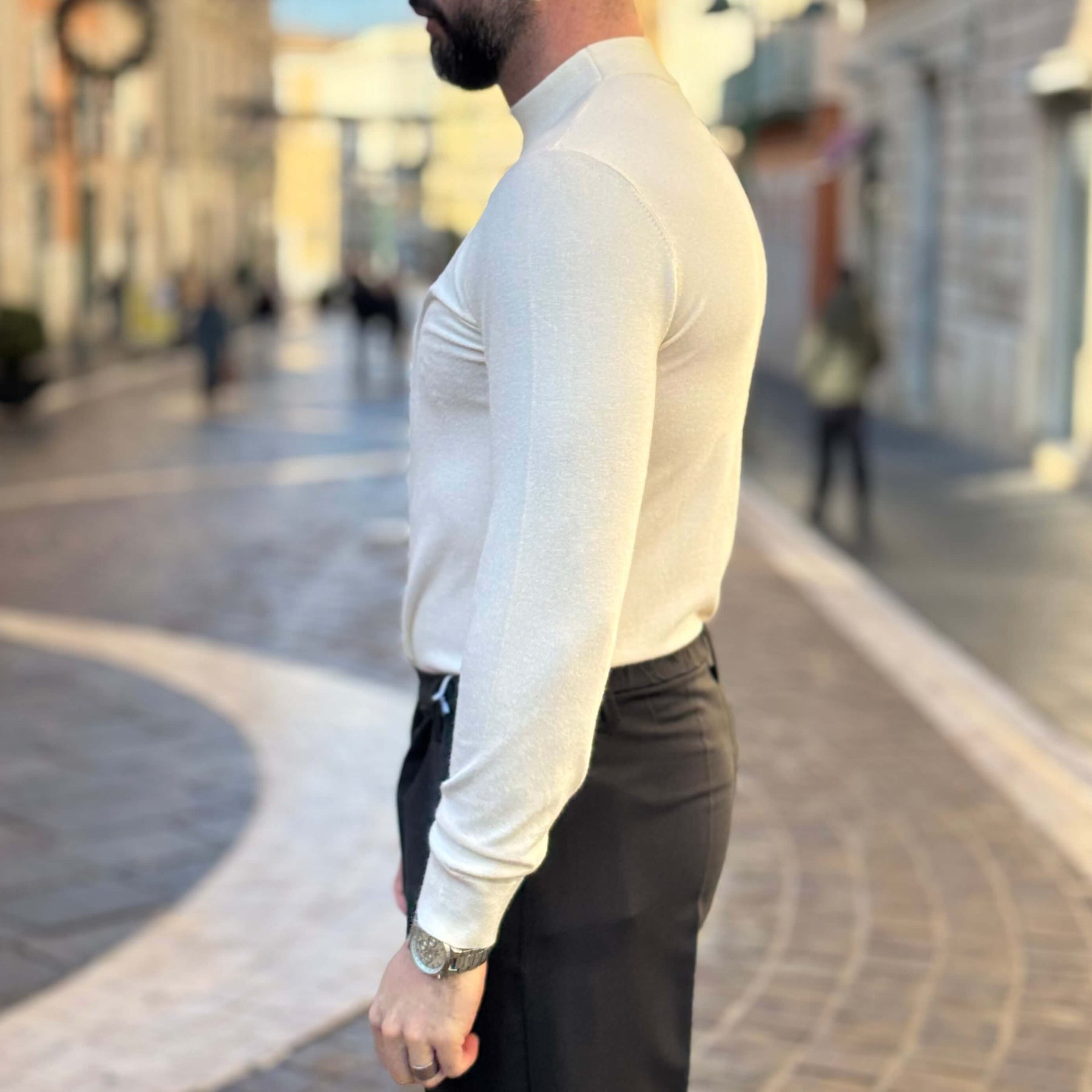 Pullover lupetto