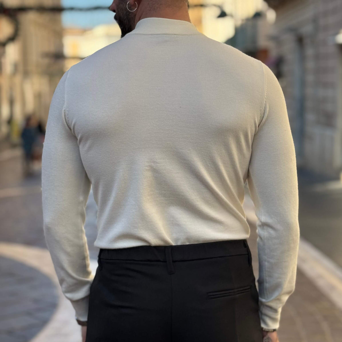 Pullover lupetto