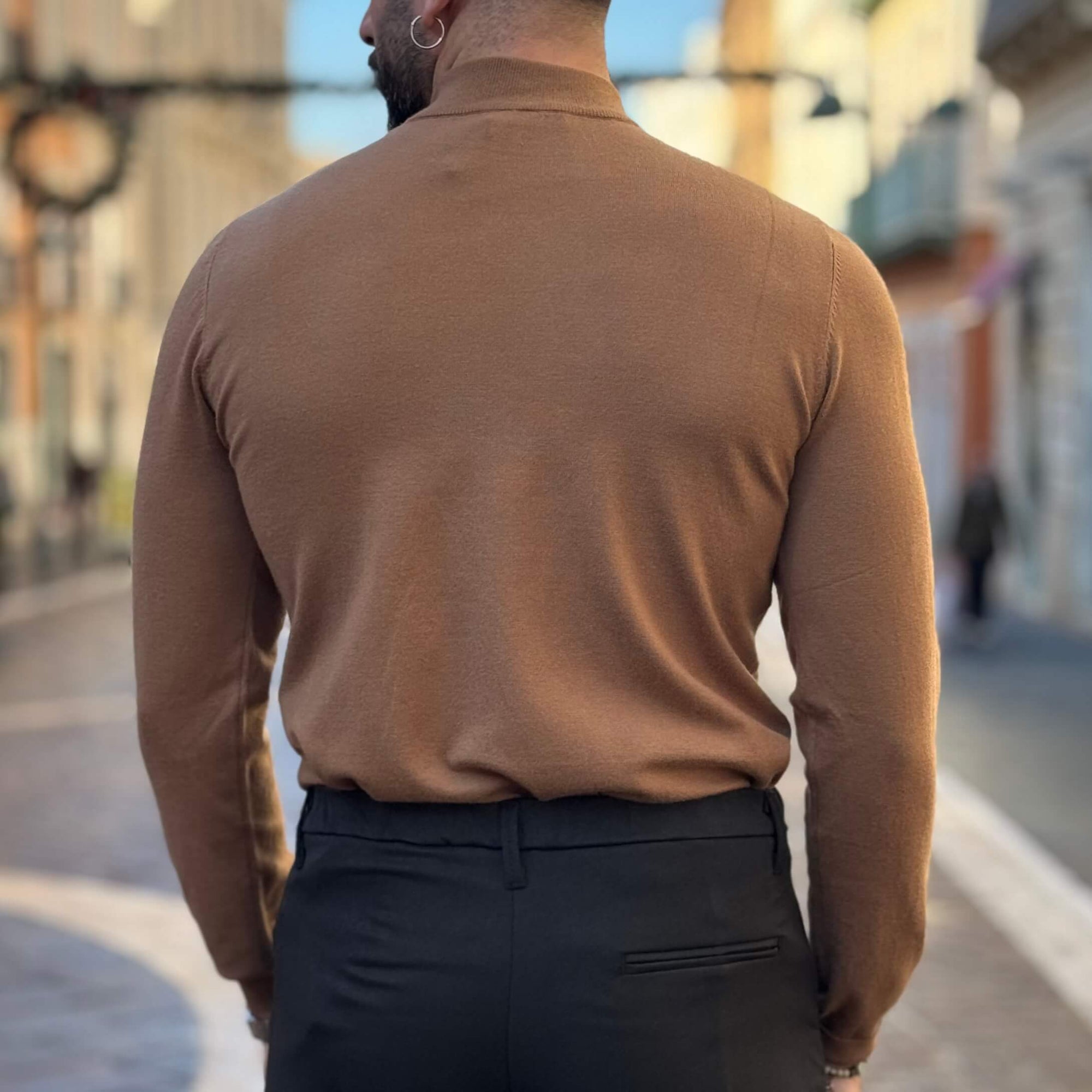Pullover lupetto
