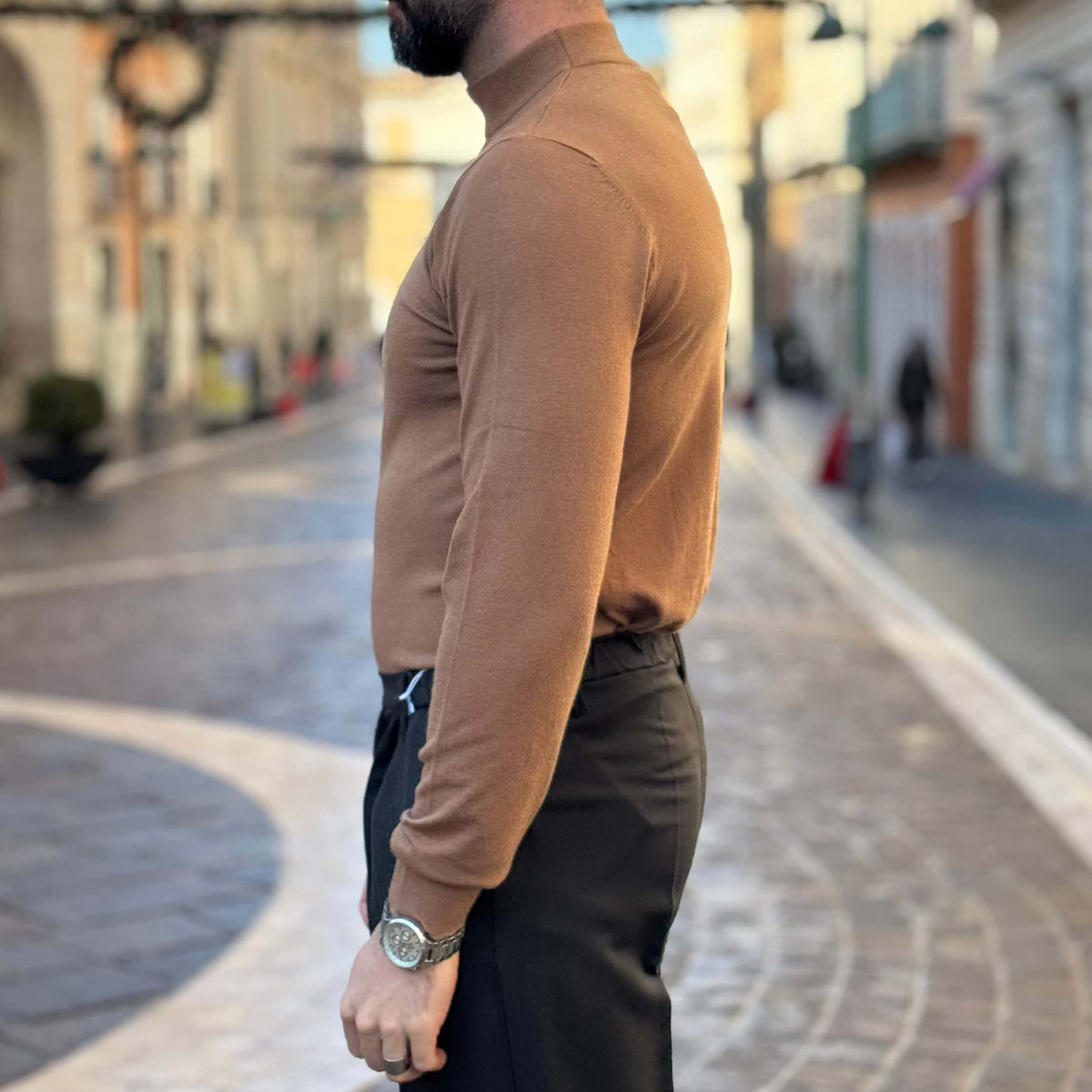 Pullover lupetto