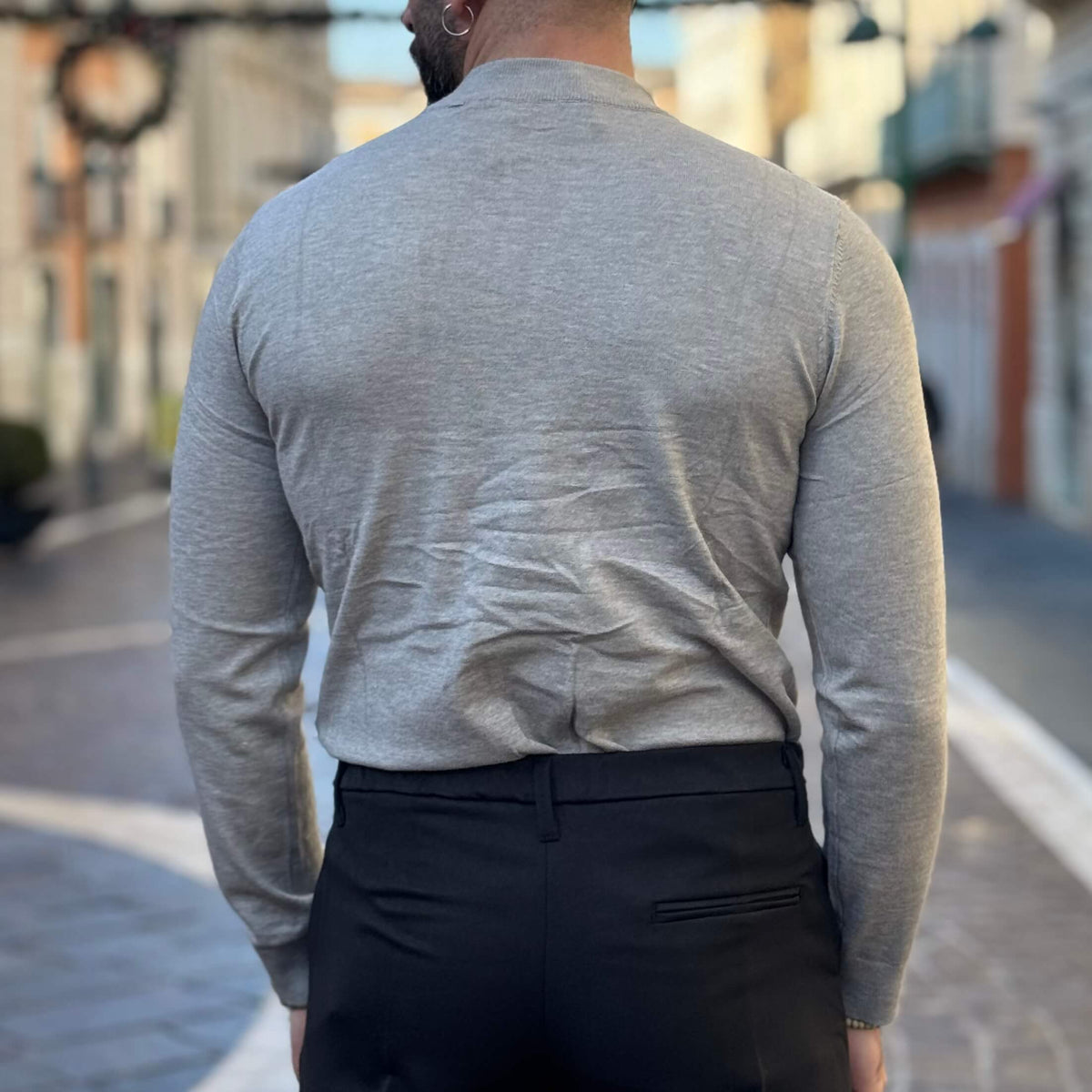Pullover lupetto