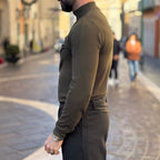Mock neck sweater
