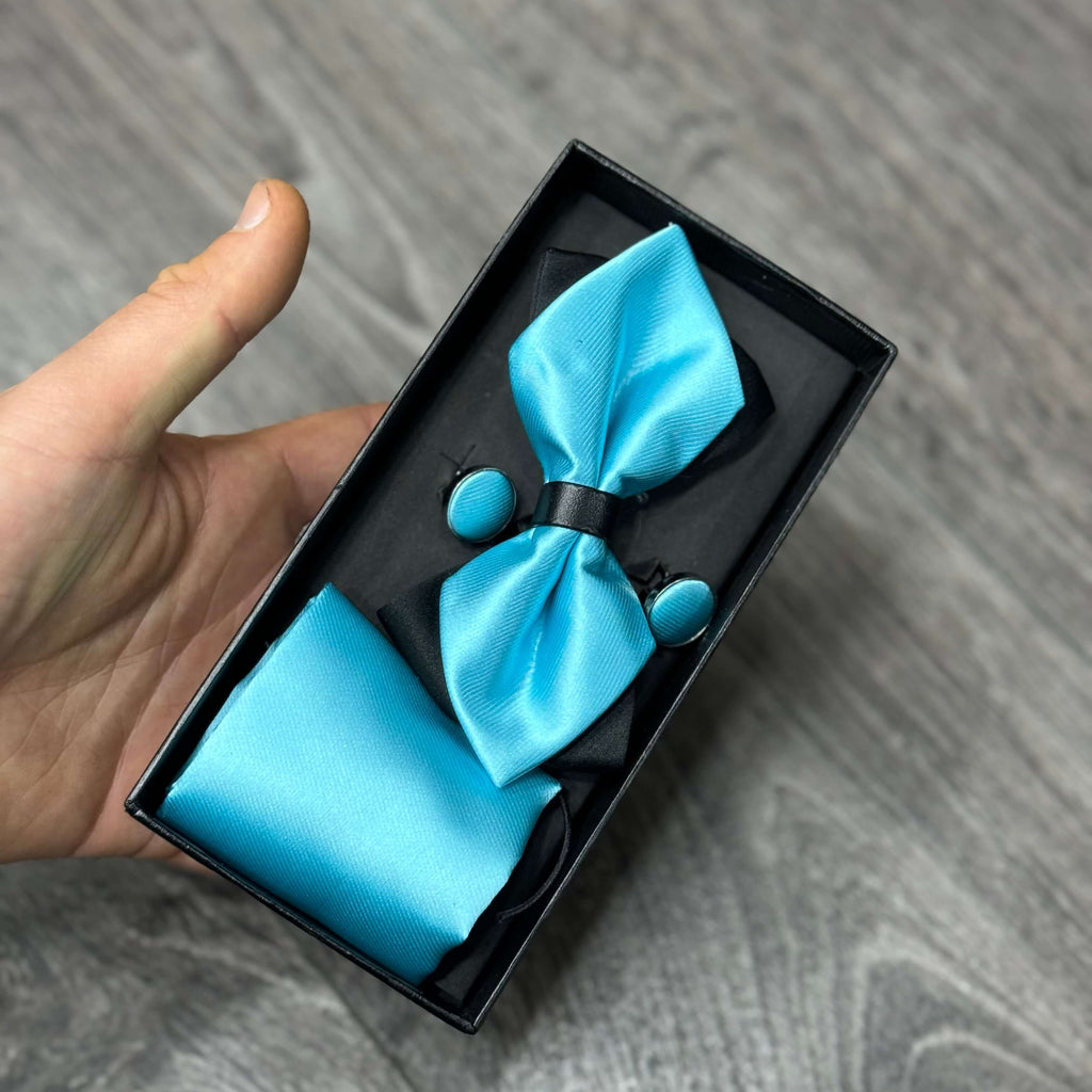 Set Tiffany Papillon | Pochette | Gemelli  - FLAG STORE