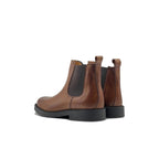 Stivale Chelsea marrone in pelle - FLAG STORE