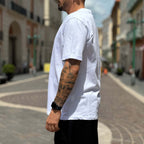 Regular-fit basic white T-shirt - FLAG STORE