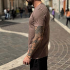 Basic slim mud t-shirt 2.0 - FLAG STORE