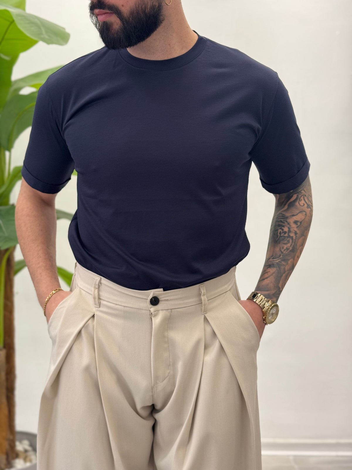 Scottish thread T-shirt 
