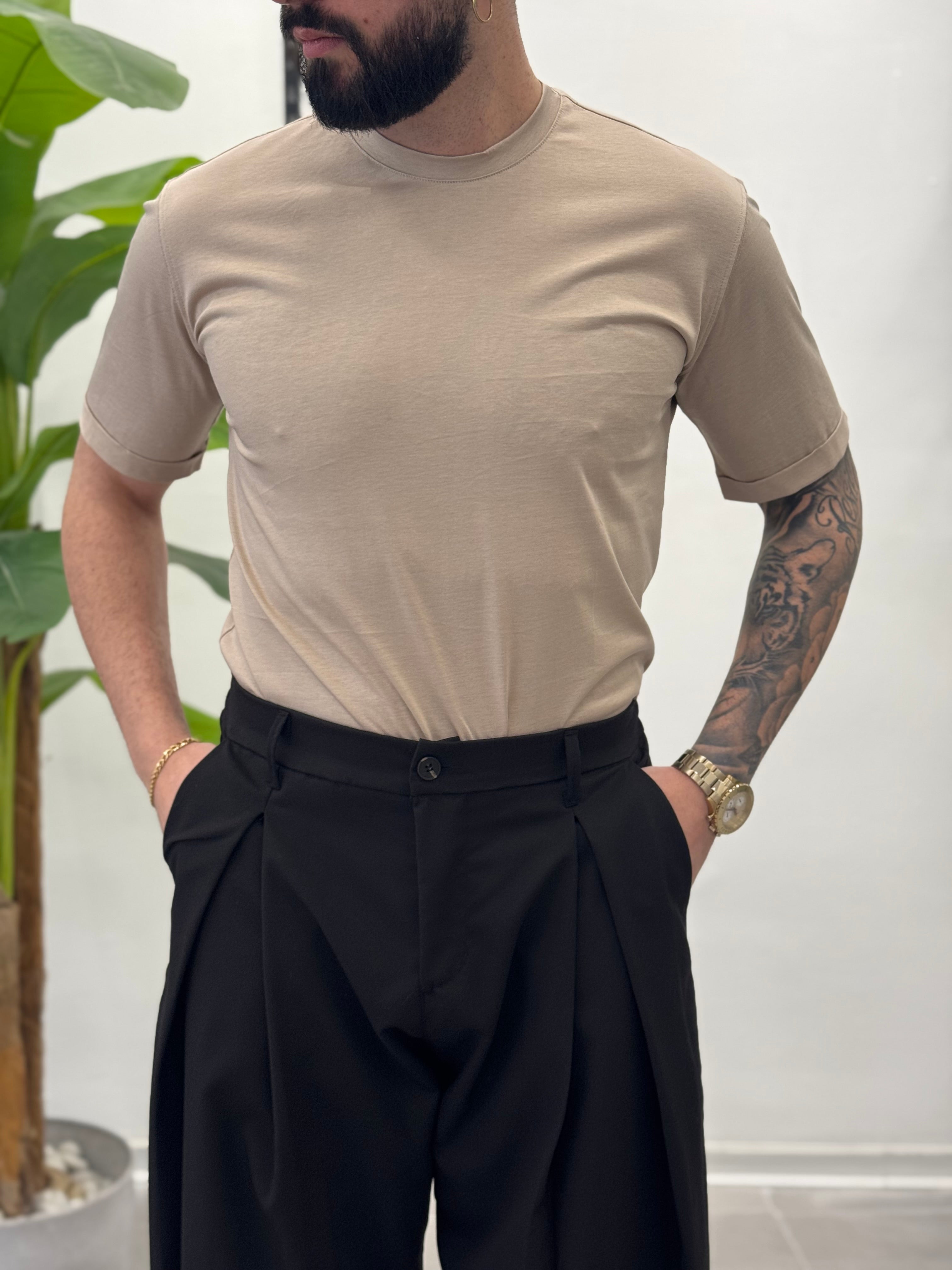 T-shirt in Filo di Scozia