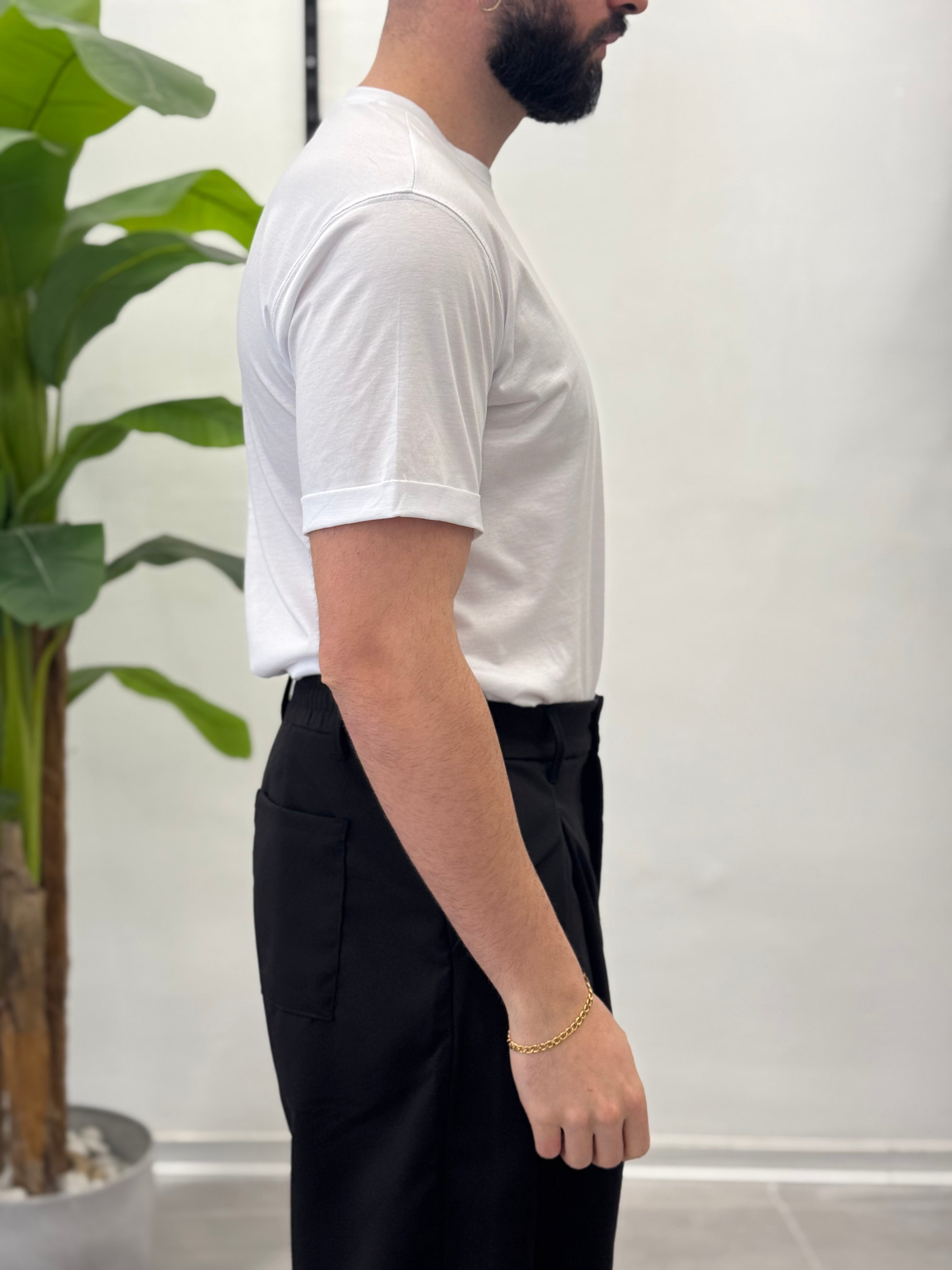 T-shirt in Filo di Scozia