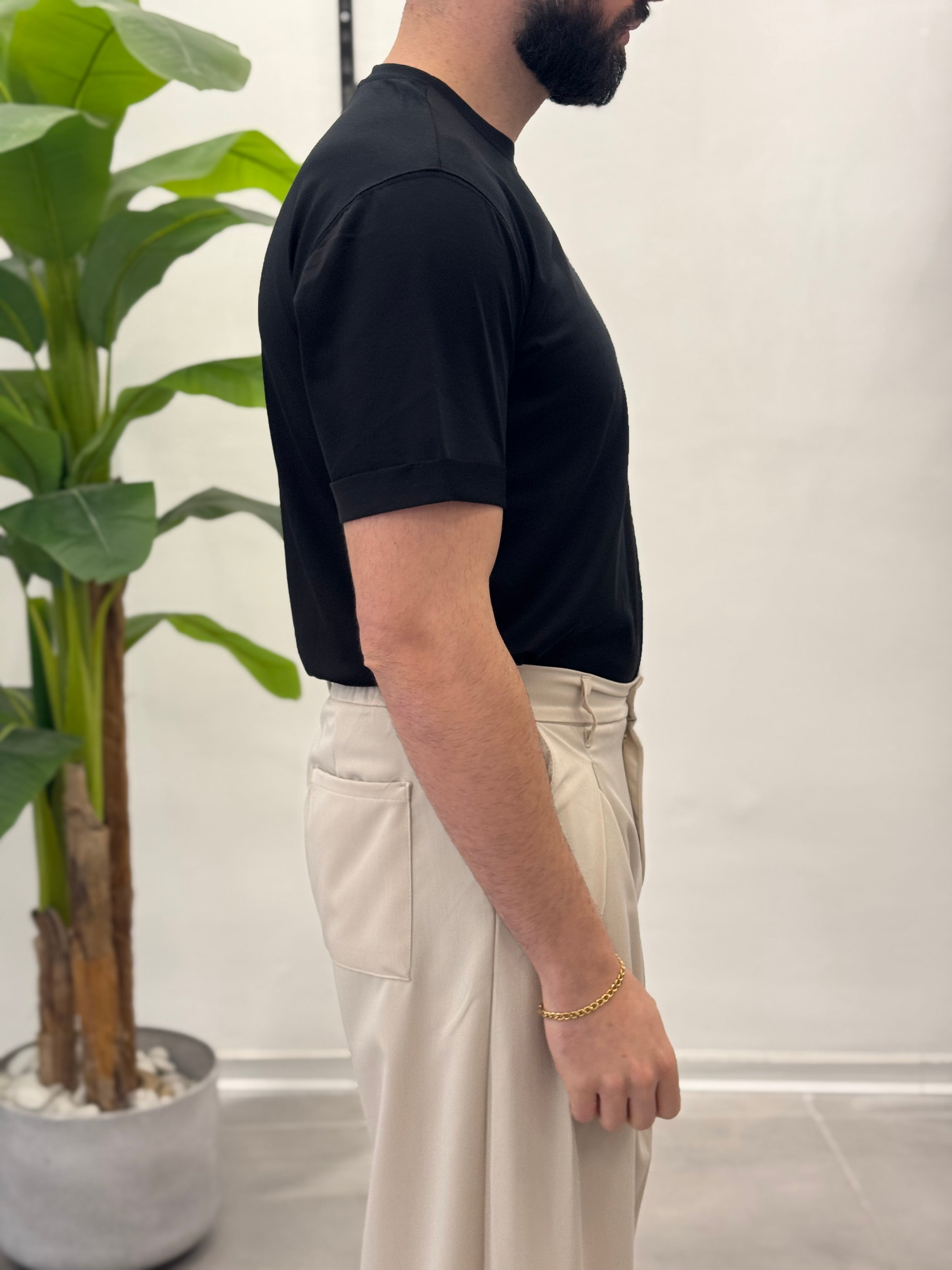 T-shirt in Filo di Scozia