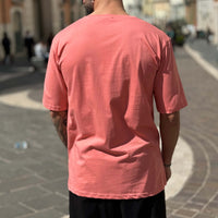 Thumbnail for T-shirt rosa scollo a V - FLAG STORE
