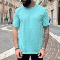 Thumbnail for T-shirt verde acqua basic slim 2.0 - FLAG STORE