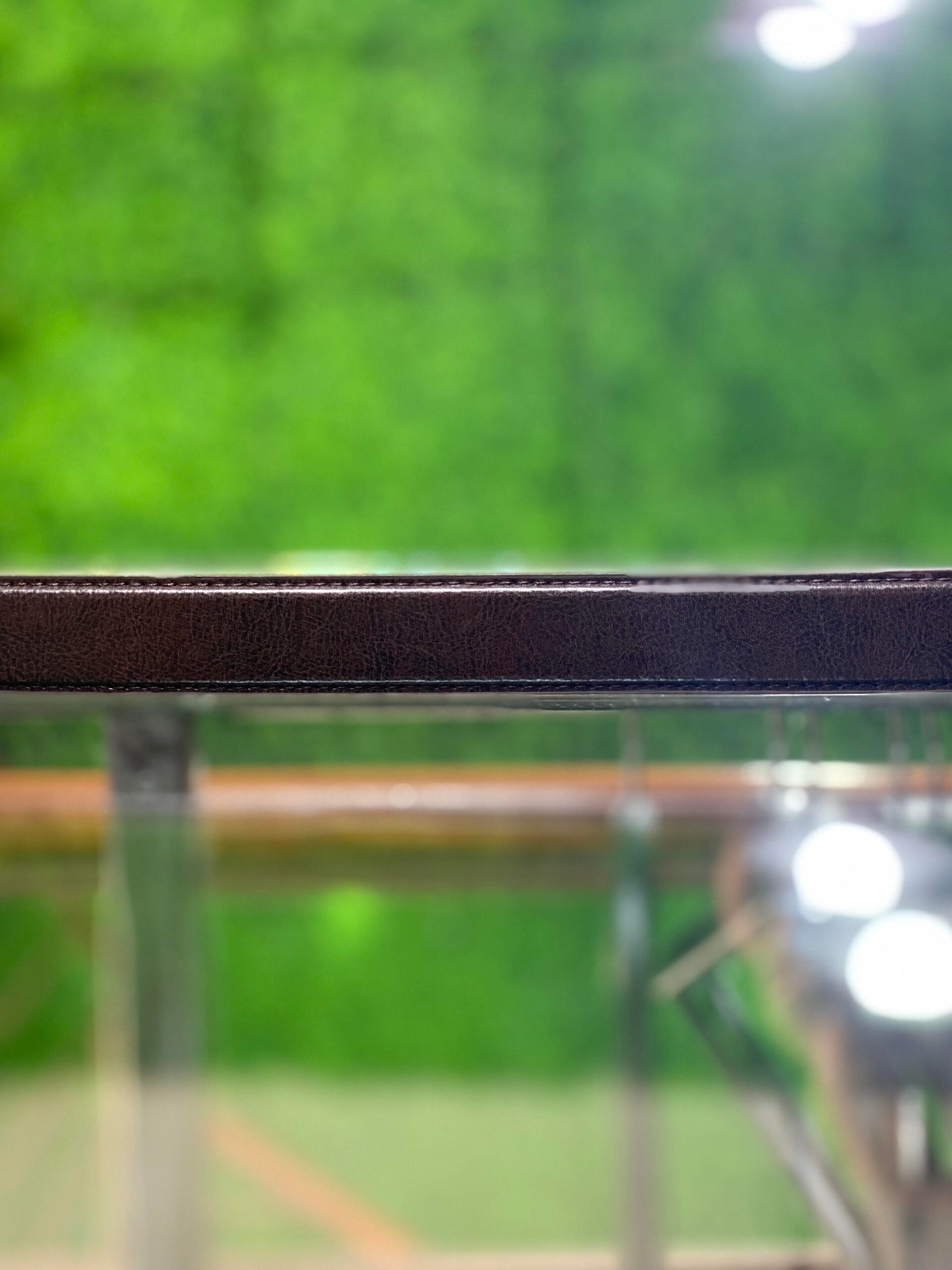 Cintura marrone bottolata FLAG STORE