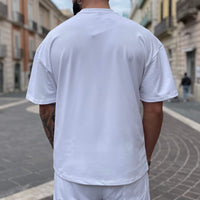 Thumbnail for Completo bianco t-shirt e bermuda - FLAG STORE