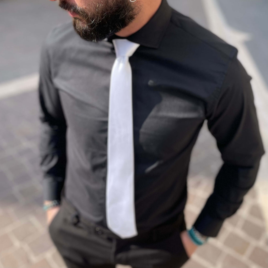 Cravatta bianca - FLAG STORE