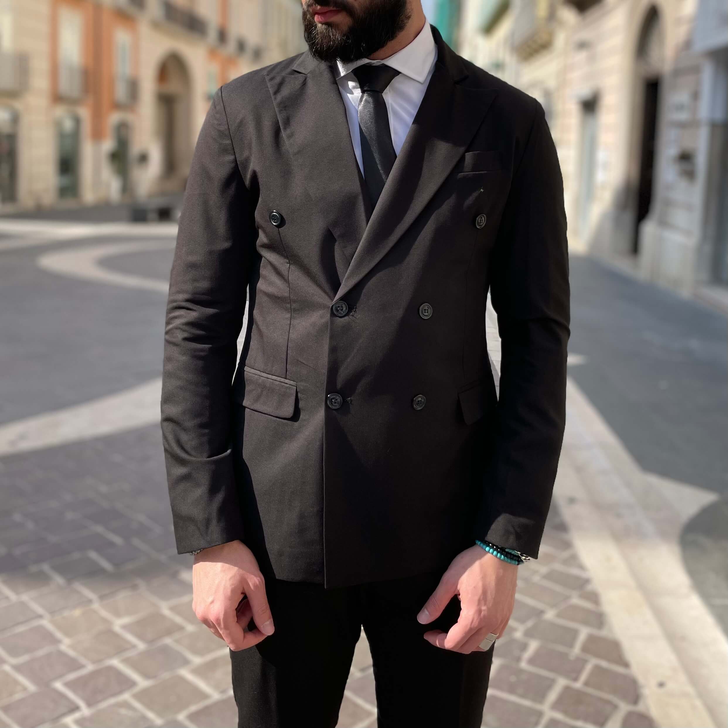 Cravatta nera - FLAG STORE