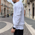 Standard White Basic Sweatshirt - FLAG STORE 