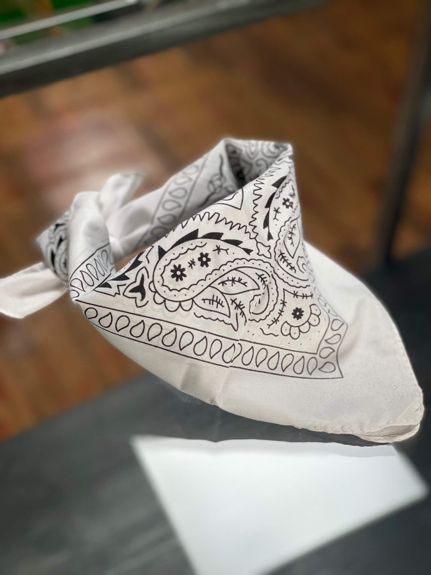 Bandana bandito bianca - FLAG STORE