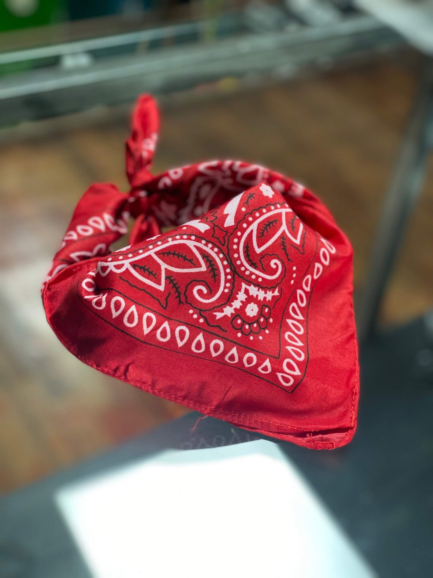 Bandana bandito rosso - FLAG STORE