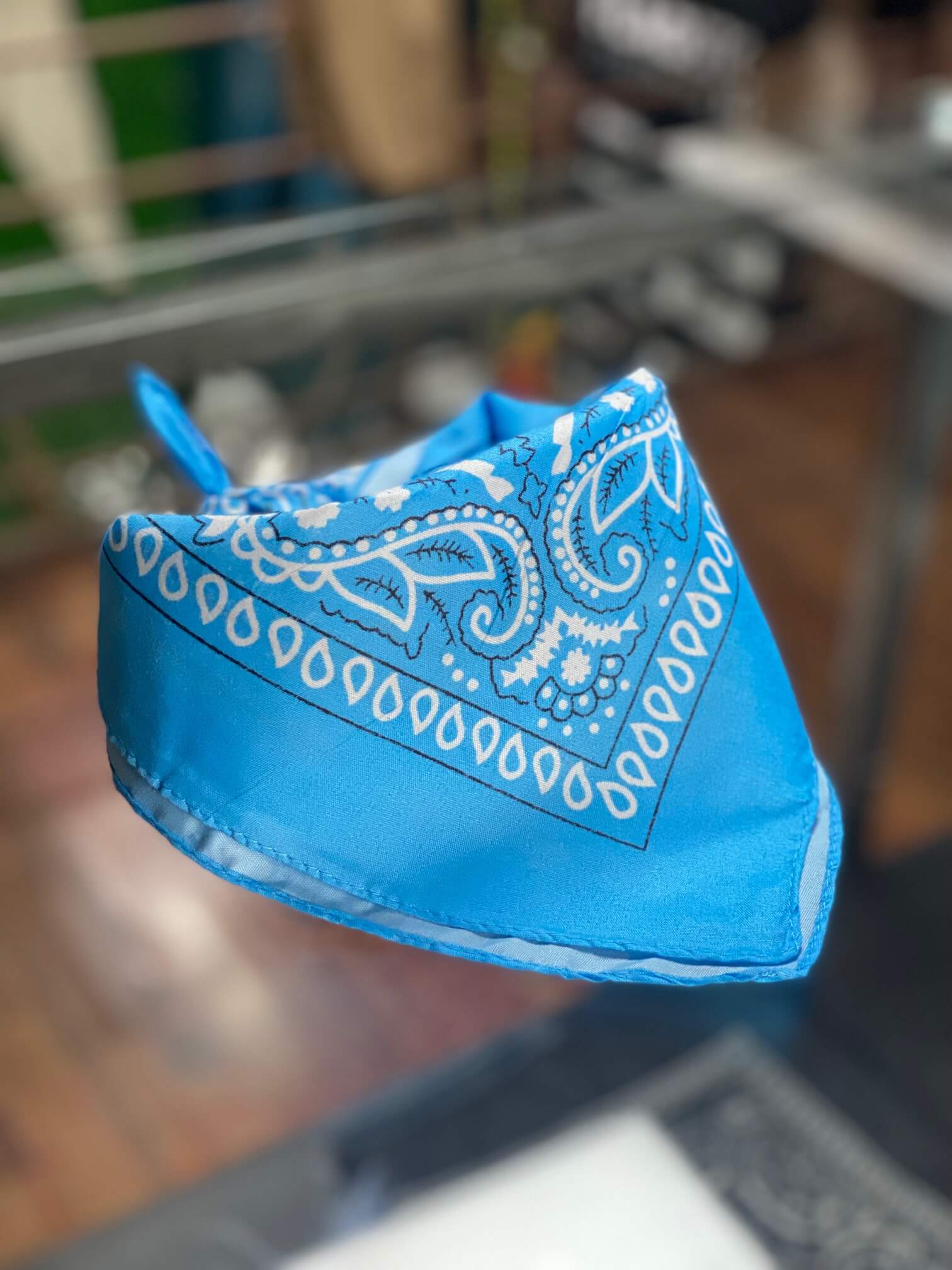 Bandana bandito azzurra - FLAG STORE