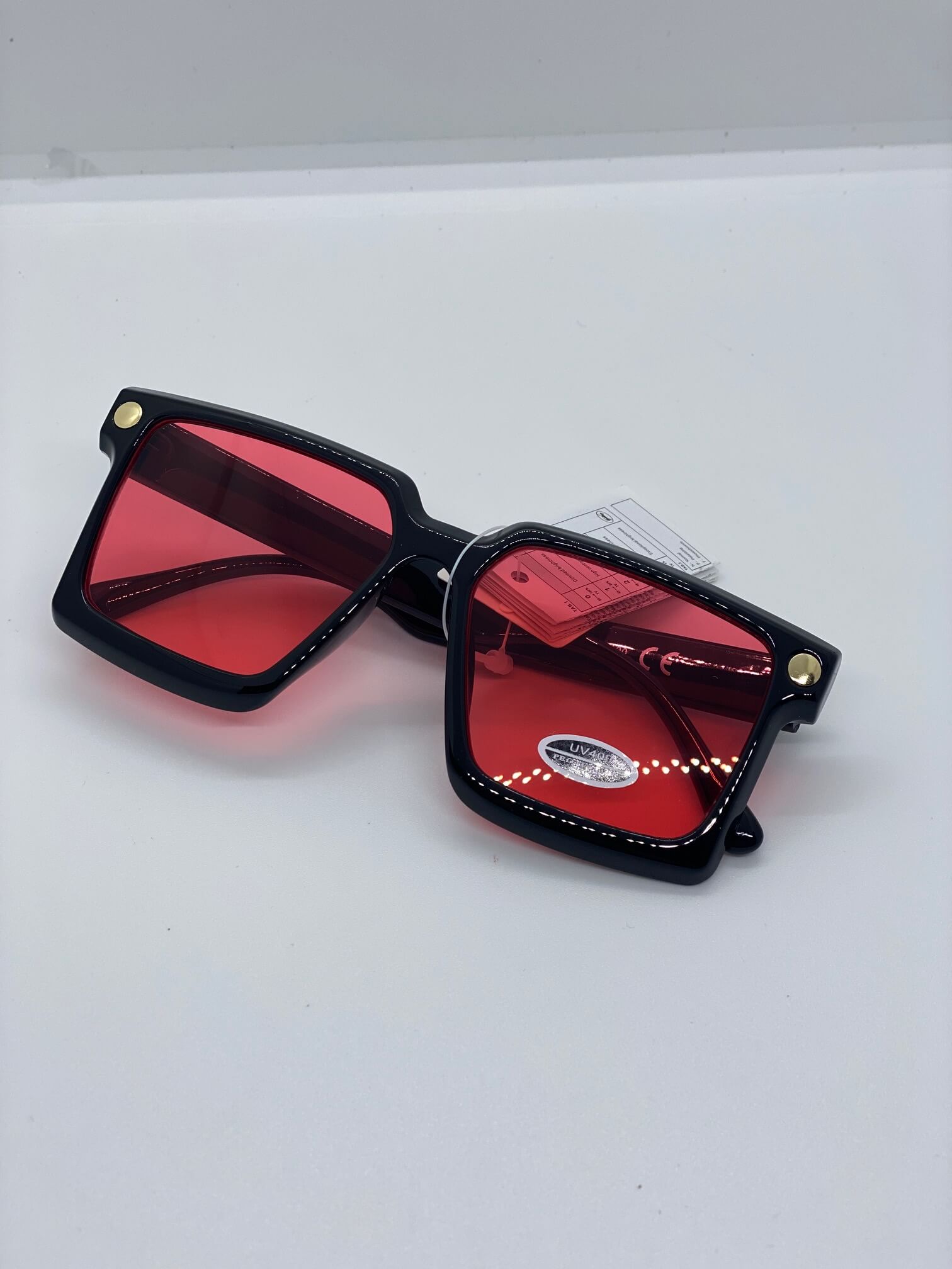 Occhiali lente rossa - FLAG STORE